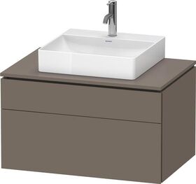 Duravit Waschtischunterbau L-CUBE 820x482x550mm fla gr sdm o ES