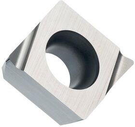 Drehwendeschneidplatte ISO CPGX 080304FL-JQ:TT010 Bohrungs-D. 3,4mm Farbe Grau - VPE: 10