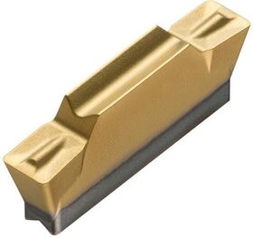 Drehwendeschneidplatte ISO LCMF 031604-M:T8330 Tiefe 3mm PVD beschichtet Gold - VPE: 10