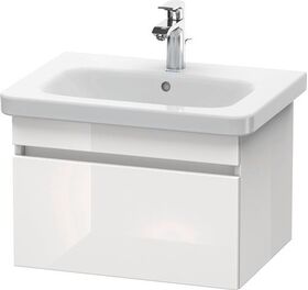 Duravit Waschtischunterbau DURASTYLE 448x580x398mm eiche natur / basalt matt