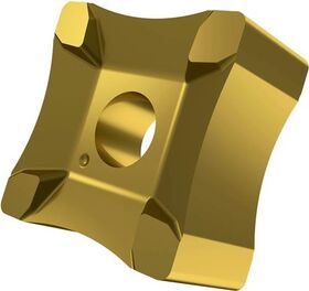 Scarfing-Schneideinsatz ISO SNMX 15-R20:6640 Radius 20mm MT-CVD beschicht. Gold - VPE: 10