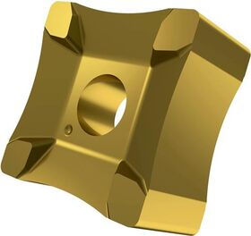 Scarfing-Schneideinsatz ISO SNMX 15-R25:6640 Radius 25mm MT-CVD beschicht. Gold - VPE: 10
