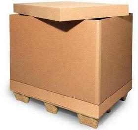 Palettenring 2-wellig Maße 1205x805x700mm Qualtität 2.40BC braun Fefco 0501 - VPE: 5