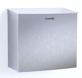 CWS Paradise Stainless Steel Hygienebox 6 l, HxBxT 240 x 225 x 125 mm