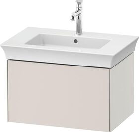Duravit Waschtischunterbau WHITE TULIP 410x684x458mm nordic weiß seidenmatt