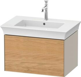 Duravit Waschtischunterbau WHITE TULIP 410x684x458mm Ei na mass / ta seidenmatt