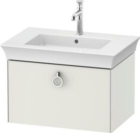 Duravit Waschtischunterbau WHITE TULIP 410x684x458mm weiß seidenmatt