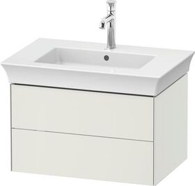 Duravit Waschtischunterbau WHITE TULIP 410x684x458mm weiß seidenmatt