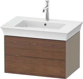 Duravit Waschtischunterbau WHITE TULIP 410x684x458mm Amerik. NB / Steingr hgl