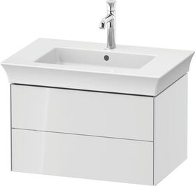 Duravit Waschtischunterbau WHITE TULIP 410x684x458mm weiß hochglanz