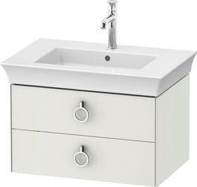 Duravit Waschtischunterbau WHITE TULIP 410x684x458mm weiß seidenmatt
