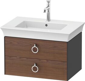 Duravit Waschtischunterbau WHITE TULIP 410x684x458mm Amerik. NB / grap hgl