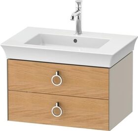 Duravit Waschtischunterbau WHITE TULIP 410x684x458mm Ei na mass / ta seidenmatt