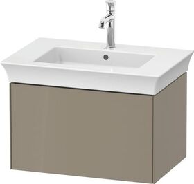 Duravit Waschtischunterbau WHITE TULIP 684x410mm 1 Ausz. Steingr hgl o ES