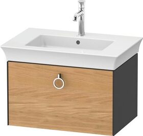 Duravit Waschtischunterbau WHITE TULIP 684x410mm 1 Az Ei na mass / grp sdm o ES