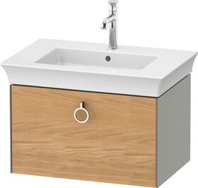 Duravit Waschtischunterbau WHITE TULIP 684x410mm 1 Az Ei na mass / Steing sdm o