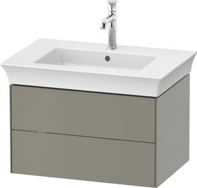 Duravit Waschtischunterbau WHITE TULIP 684x410mm 2 Schubk Steingr sdm o ES