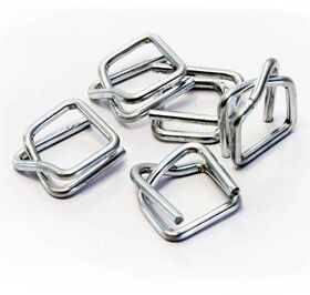 Drahtverschlussklemme f.Bandbreite 19mm verzinkt TRANSPAK - VPE: 1000