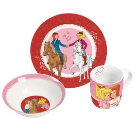 GEDA  Frühstücksset Por.Bibi+Tina 3t