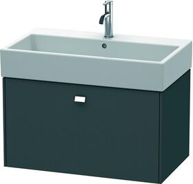 Duravit Waschtischunterbau BRIOSO Griff chrom 442x784x459mm graphit matt