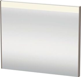 Duravit Spiegel BRIOSO m Be 700x820x45mm 23 W basalt matt