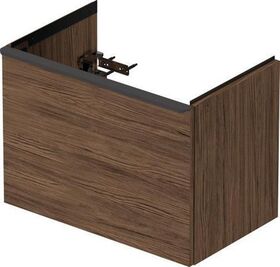 Duravit Waschtischunterbau D-NEO Compact 1 Auszug 440x610x372mm nussbaum dunkel
