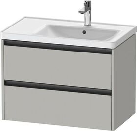 Duravit Waschtischunterbau Ketho.2 784x549x455mm betongrau matt