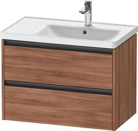Duravit Waschtischunterbau Ketho.2 784x549x455mm nussbaum natur