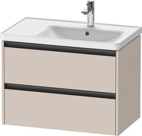 Duravit Waschtischunterbau Ketho.2 784x549x455mm taupe matt