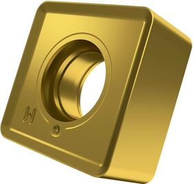 Fräswendeschneidplatte ISO SNGX 130512SN-M:M8340 D.5,9mm PVD beschichtet Gold - VPE: 10