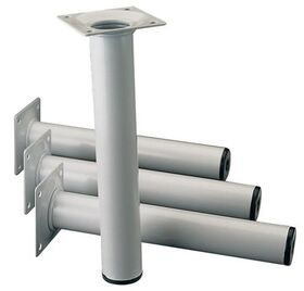 Möbelfuß weiß 30mm H.200mm Platte ELEMENT SYSTEM - VPE: 4
