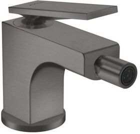 Einhebel-Bidetmischer AXOR CITTERIO m ZAG Hebelgriff brushed black chrome