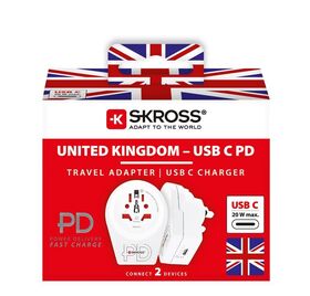 World Adapter - World to UK USB-C™ PD- VPE: 1