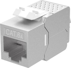 Keystone Modul RJ45 CAT 6A, STP, slim-line- VPE: 1