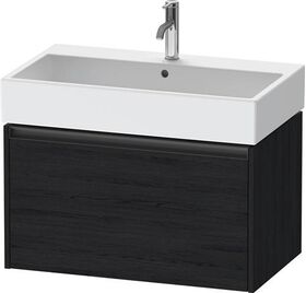 Duravit Waschtischunterbau Ketho.2 784x440x460mm eiche schwarz