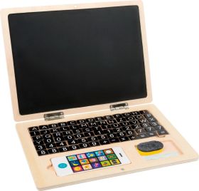 small foot  Holz-Laptop mit Magnet-Tafel
