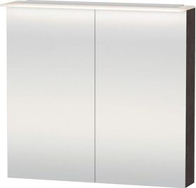 Duravit Spiegelschrank HAPPY D.2 138x800x760mm eiche dunkel gebürstet