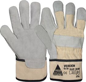 Handschuhe Verden Gr.10 natur/beige EN 388 PSA II HASE - VPE: 12