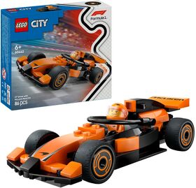 City F1® Rennfahrer mit McLaren Rennauto