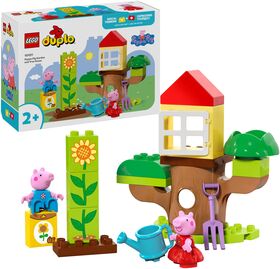 Duplo Pink Peppas Garten mit Baumhaus