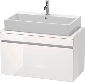 Duravit Konsolenunterschrank DURASTYLE 512x900x478mm eiche natur / basalt matt