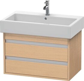 Duravit Waschtischunterbau KETHO 440x750x410mm eiche natur