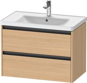 Duravit Waschtischunterbau Ketho.2 784x549x455mm eiche natur