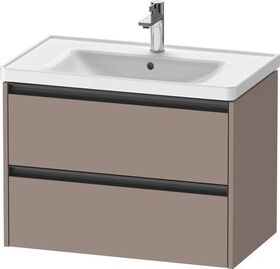 Duravit Waschtischunterbau Ketho.2 784x549x455mm basalt matt