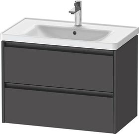 Duravit Waschtischunterbau Ketho.2 784x549x455mm graphit matt