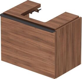 Duravit Waschtischunterbau D-NEO Compact 440x584x372mm, 1 Auszug nussbaum natur