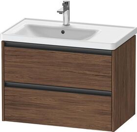 Duravit Waschtischunterbau Ketho.2 784x549x455mm nussbaum dunkel