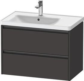 Duravit Waschtischunterbau Ketho.2 784x549x455mm graphit supermatt