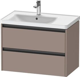 Duravit Waschtischunterbau Ketho.2 784x549x455mm taupe supermatt