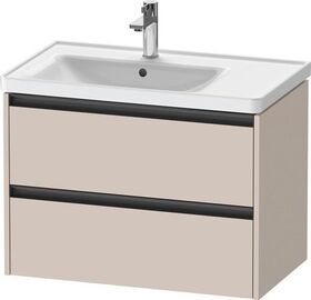 Duravit Waschtischunterbau Ketho.2 784x549x455mm taupe matt